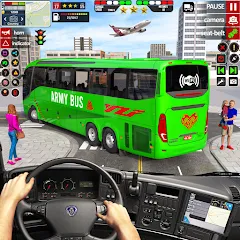 Скачать US Military Coach Simulator 3D Взлом (Много денег) на андроид