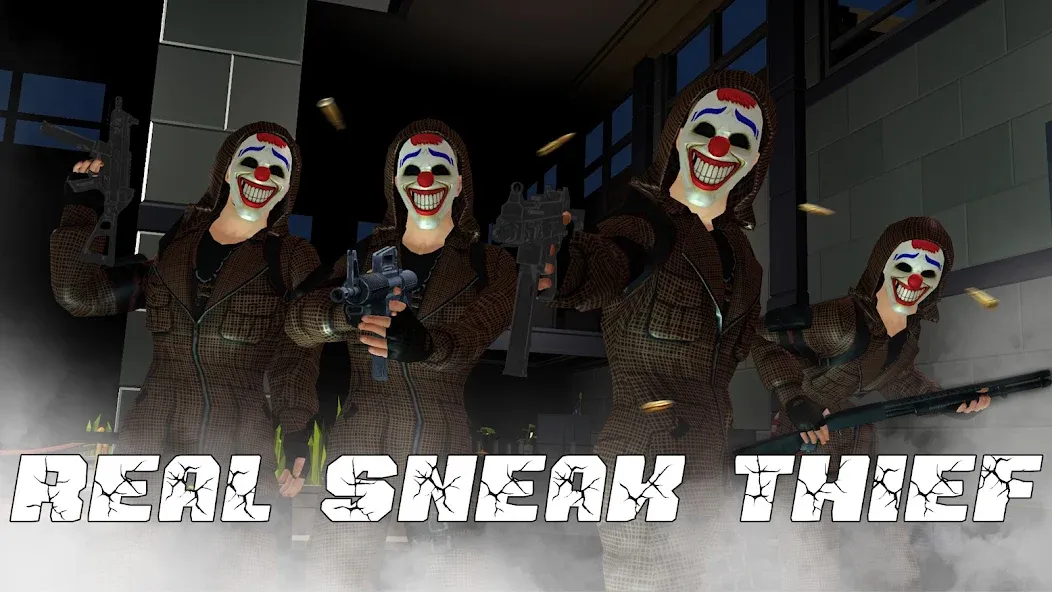 Real Sneak Thief Simulator 3D МОД/Взлом [Бесконечные деньги, Монеты и Мега MOD] Screenshot 4