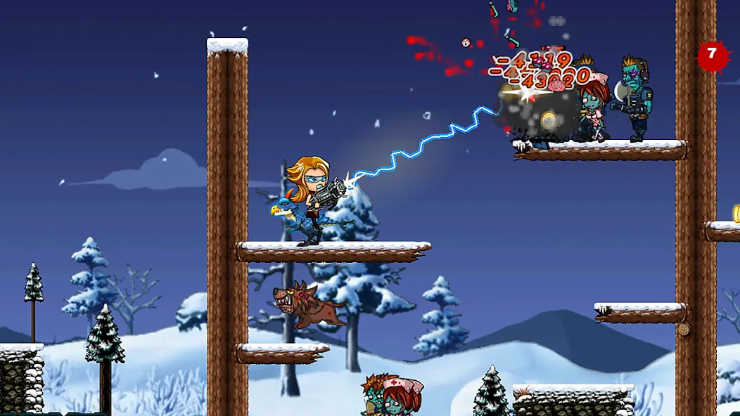 Zombie Killer: Doomsday Hero (Зомби Киллер) МОД/Взлом [Деньги, Монеты и Меню MOD] Screenshot 3