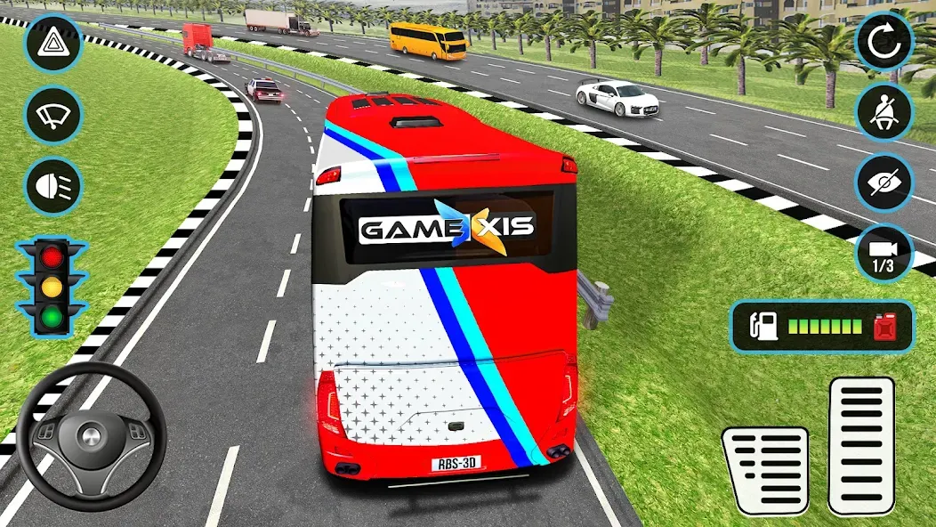 Real Bus Simulator: WW BusTour (Риал Бас Симулятор) МОД/Взлом [Много денег, Монет и Все открыто] Screenshot 1