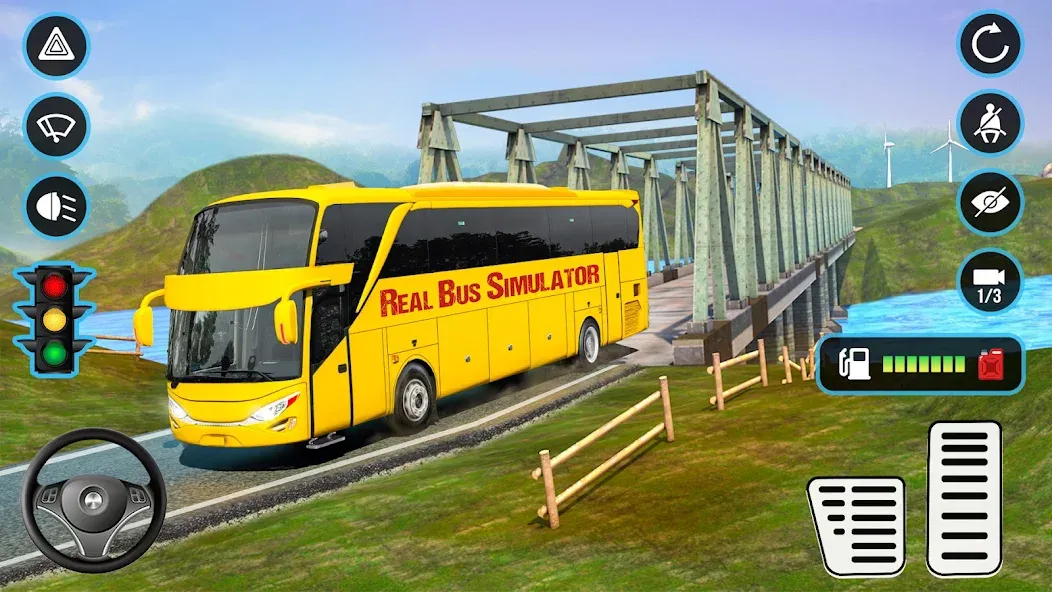 Real Bus Simulator: WW BusTour (Риал Бас Симулятор) МОД/Взлом [Много денег, Монет и Все открыто] Screenshot 2