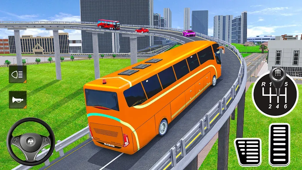 Real Bus Simulator: WW BusTour (Риал Бас Симулятор) МОД/Взлом [Много денег, Монет и Все открыто] Screenshot 4