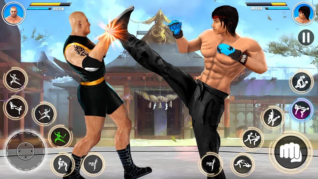 Kung Fu karate: Fighting Games МОД/Взлом [Много денег, Монет и Все открыто] Screenshot 3