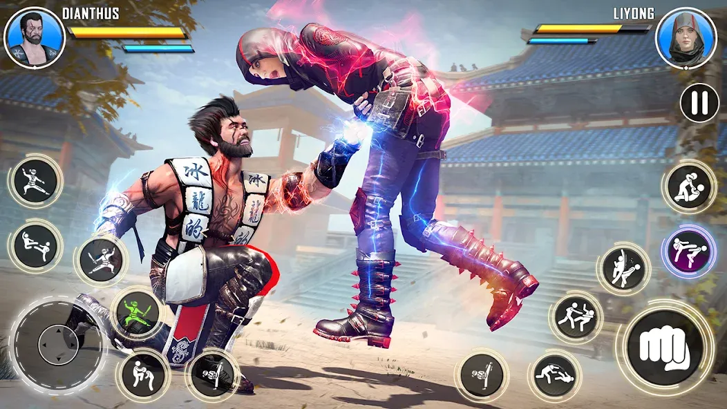 Kung Fu karate: Fighting Games МОД/Взлом [Много денег, Монет и Все открыто] Screenshot 5