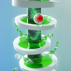 Скачать Helix Jump Взлом (Много денег) на Андроид бесплатно