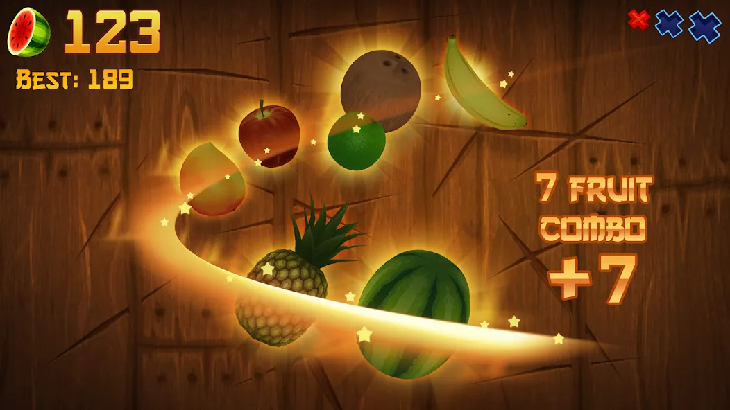 Fruit Ninja® (Фрут Ниндзя) МОД/Взлом [Меню, Бесконечные монеты и Открытые уровни] Screenshot 5