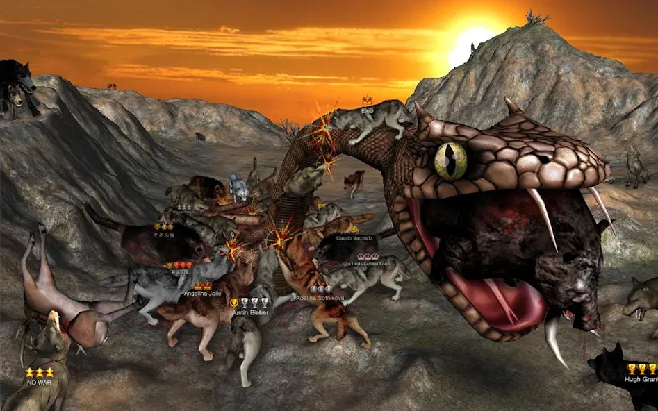 Wolf Online (Вулф Онлайн) МОД/Взлом [Меню, Бесконечные монеты и Открытые уровни] Screenshot 1