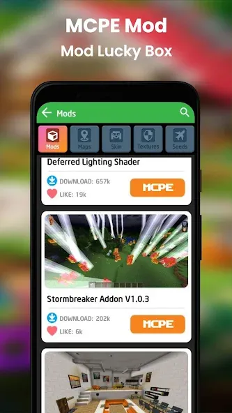 Mods for MCPE by Arata (Моды для   от ) МОД/Взлом [Меню, Бесконечные монеты и Открытые уровни] Screenshot 5
