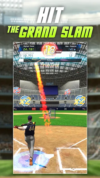 Baseball Play: Real-time PVP (Бейсбольная игра) МОД/Взлом [Меню, Бесконечные монеты и Открытые уровни] Screenshot 3