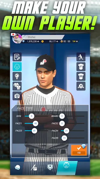 HOB Homerun Battle (Гомерун Баттл) МОД/Взлом [Много монет, Открытые уровни и Мега MOD] Screenshot 2