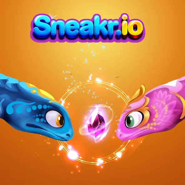 Sneak.io - Snake Game МОД/Взлом [Много монет, Открытые уровни и Мега MOD] Screenshot 2