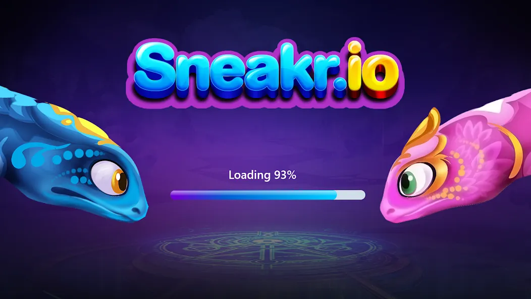 Sneak.io - Snake Game МОД/Взлом [Много монет, Открытые уровни и Мега MOD] Screenshot 3
