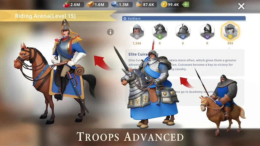 Castle Empire (Кастл Эмпайр) МОД/Взлом [Все открыто, Дополнительные деньги и Меню MOD] Screenshot 4