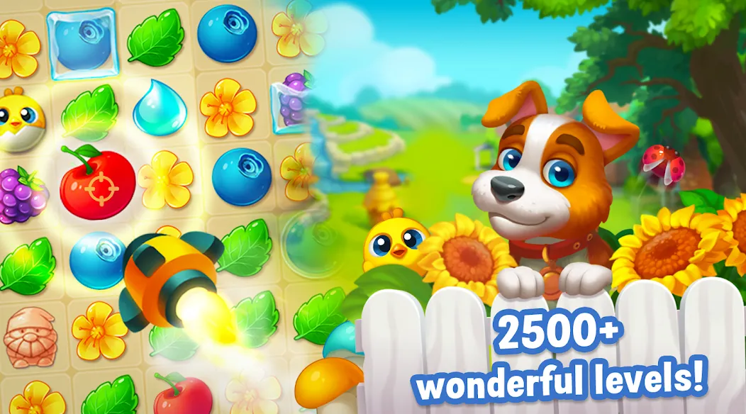 Ranch Adventures: Amazing Matc МОД/Взлом [Деньги, Монеты и Меню MOD] Screenshot 3