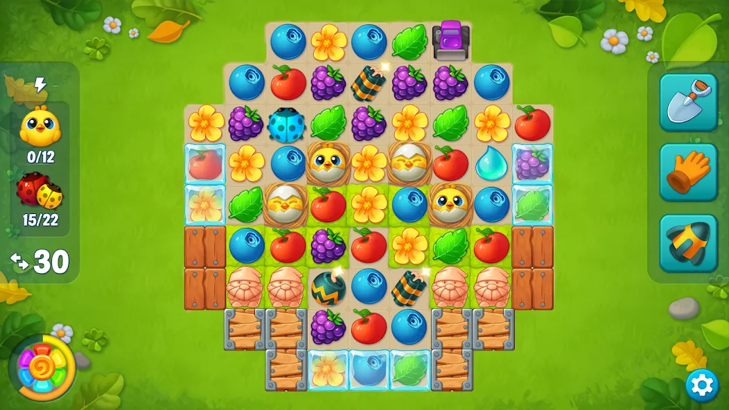 Ranch Adventures: Amazing Matc МОД/Взлом [Деньги, Монеты и Меню MOD] Screenshot 5