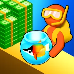 Скачать Aquarium Land - Fishbowl World взлом на много денег и без рекламы на андроид