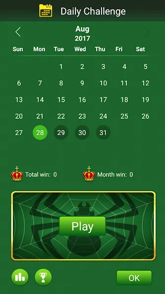 Spider Solitaire МОД/Взлом [Много монет, Открытые уровни и Мега MOD] Screenshot 2