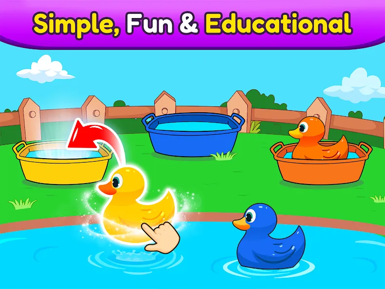 Bebi: Baby Games for 2-4y kids МОД/Взлом [Меню, Бесконечные монеты и Открытые уровни] Screenshot 2