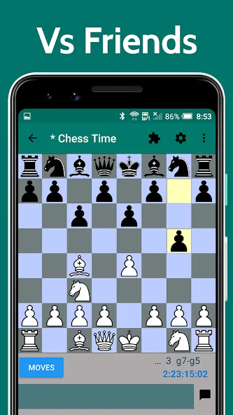 Chess Time - Multiplayer Chess (Чесс Тайм) МОД/Взлом [Много монет, Открытые уровни и Мега MOD] Screenshot 3