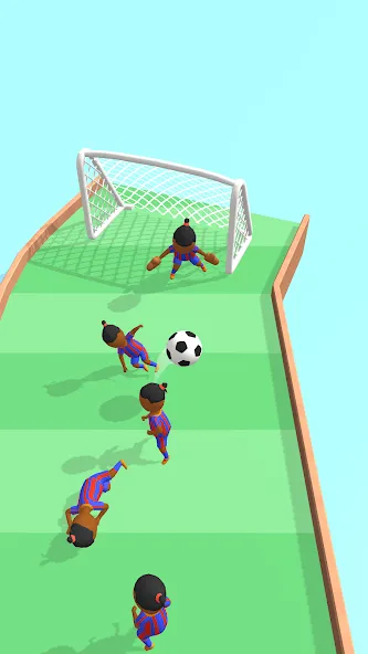 Soccer Dash (окер Даш) МОД/Взлом [Много монет, Открытые уровни и Мега MOD] Screenshot 1