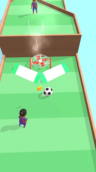 Soccer Dash (окер Даш) МОД/Взлом [Много монет, Открытые уровни и Мега MOD] Screenshot 4