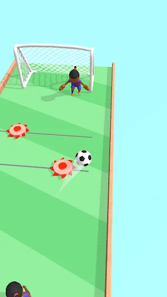 Soccer Dash (окер Даш) МОД/Взлом [Много монет, Открытые уровни и Мега MOD] Screenshot 5