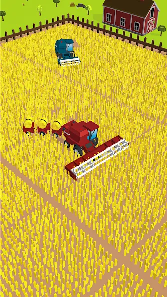 Harvest.io – 3D Farming Arcade МОД/Взлом [Много монет, Открытые уровни и Мега MOD] Screenshot 2
