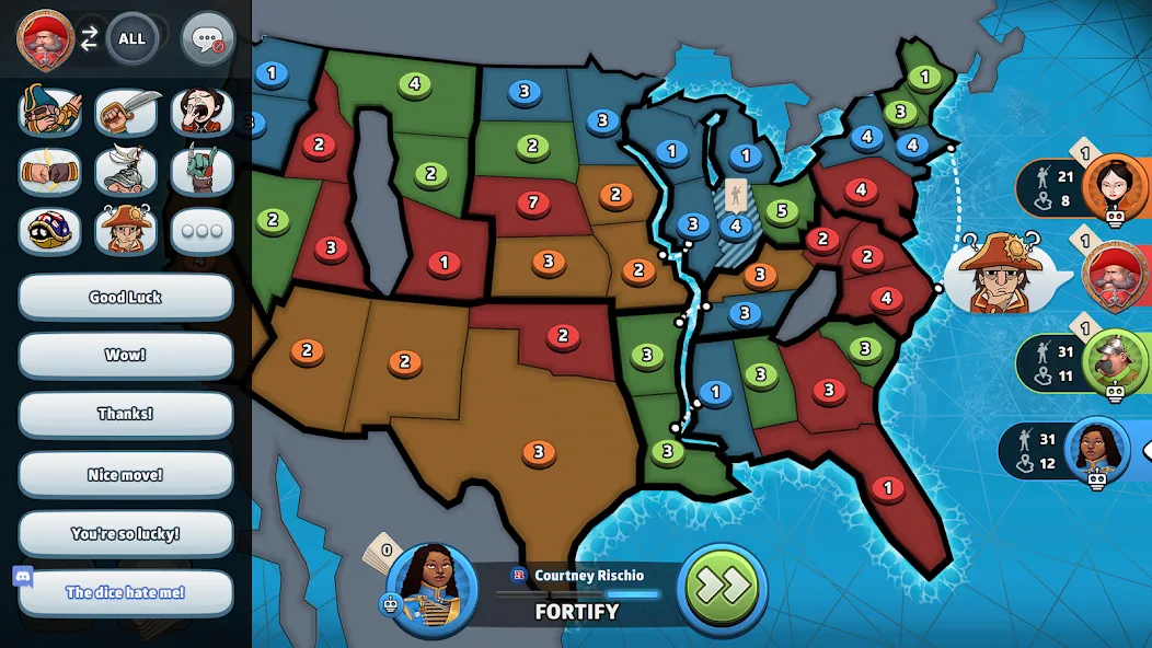 RISK: Global Domination (РИСК) МОД/Взлом [Все открыто, Дополнительные деньги и Меню MOD] Screenshot 3