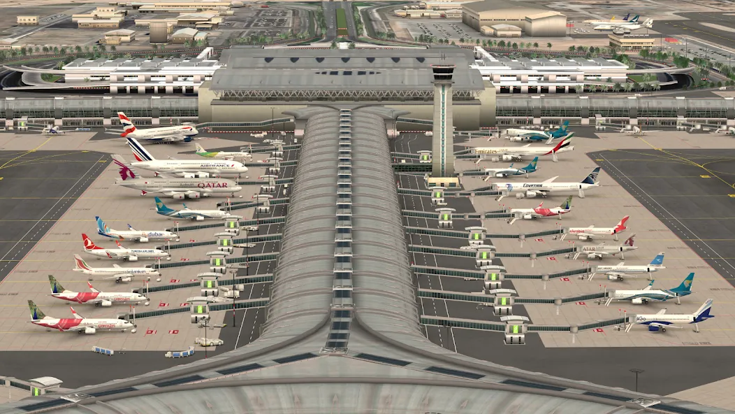World of Airports (Ворлд оф Эйрпортс) МОД/Взлом [Все открыто, Дополнительные деньги и Меню MOD] Screenshot 2