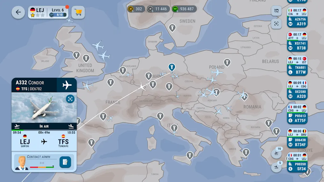World of Airports (Ворлд оф Эйрпортс) МОД/Взлом [Все открыто, Дополнительные деньги и Меню MOD] Screenshot 5