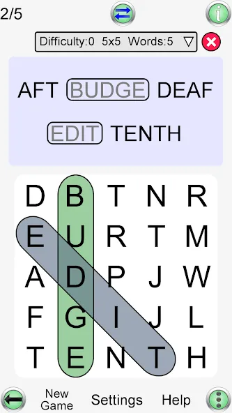 Word Search Ultimate МОД/Взлом [Деньги, Монеты и Меню MOD] Screenshot 2