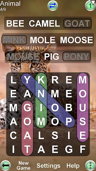 Word Search Ultimate МОД/Взлом [Деньги, Монеты и Меню MOD] Screenshot 5