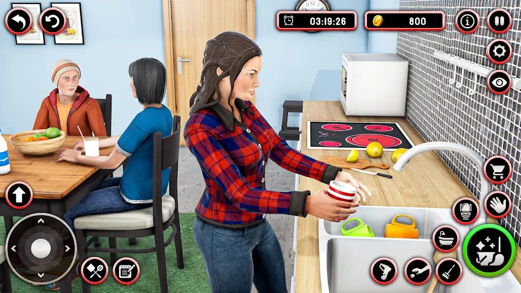 Mom Simulator & Mom Games МОД/Взлом [Много денег, Монет и Все открыто] Screenshot 1