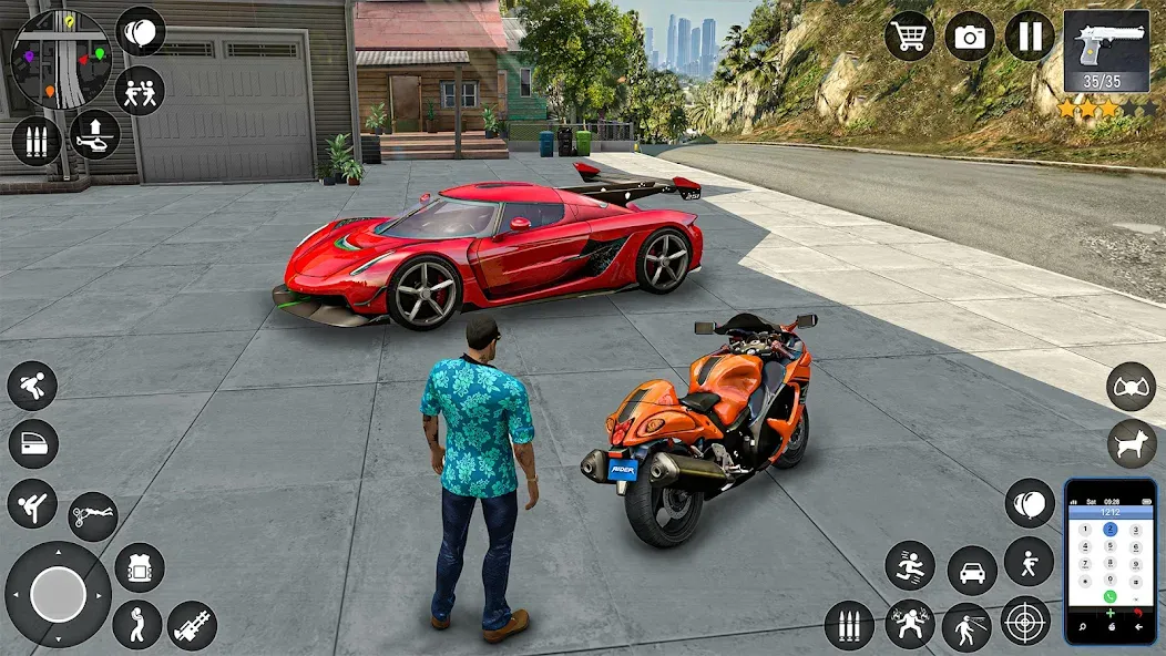 Grand Vegas Simulator МОД/Взлом [Меню, Бесконечные монеты и Открытые уровни] Screenshot 2
