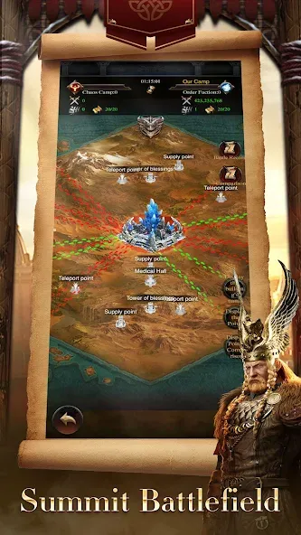 Clash of Kings (Клаш оф Кингс) МОД/Взлом [Все открыто, Дополнительные деньги и Меню MOD] Screenshot 4