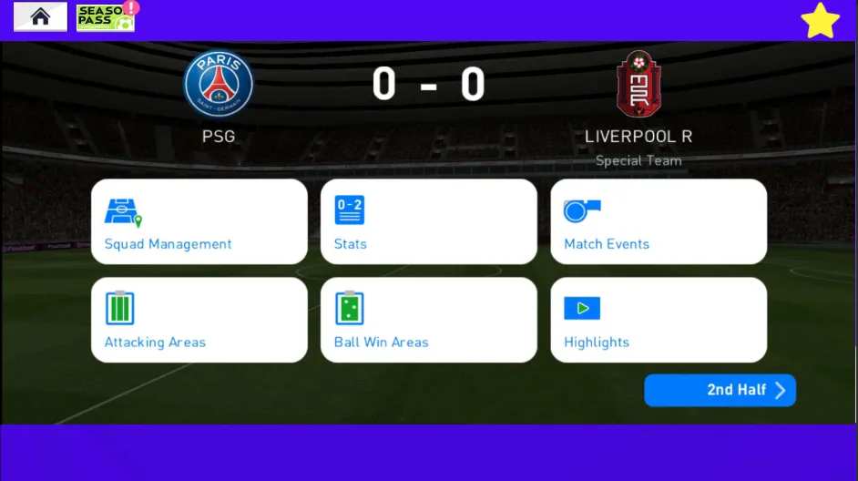 PESfOOTBALL MOBILE 2023 (ПЕСФУТБОЛ МОБИЛЬНАЯ 2023) МОД/Взлом [Бесконечные деньги, Монеты и Мега MOD] Screenshot 2