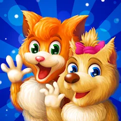 Скачать Cat & Dog Story Adventure Game Взлом (Много денег) на Андроид бесплатно
