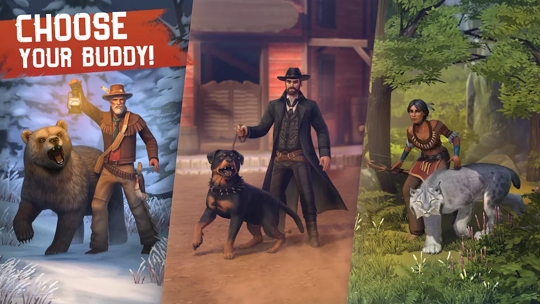Westland Survival: Cowboy Game (Вестланд Сурвайвал) МОД/Взлом [Много монет, Открытые уровни и Мега MOD] Screenshot 1