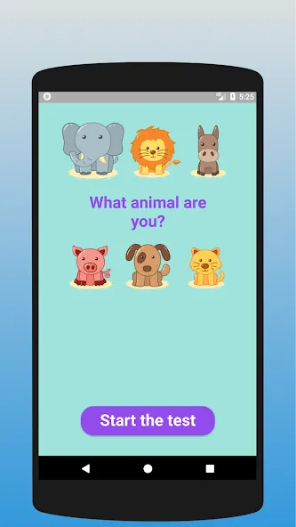 What animal are you? Test МОД/Взлом [Много монет, Открытые уровни и Мега MOD] Screenshot 1
