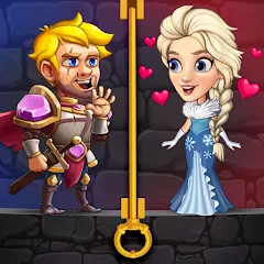 Взломанная Mr. Knight: Pin Puzzles — Много денег