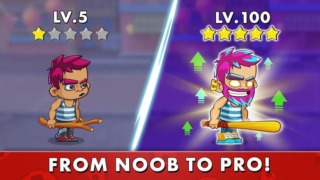 Street Soccer：Ultimate Fight МОД/Взлом [Меню, Бесконечные монеты и Открытые уровни] Screenshot 5