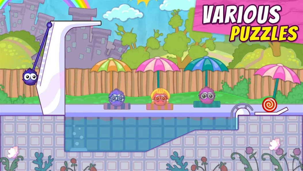 Catch the Candy: Fun puzzles МОД/Взлом [Много монет, Открытые уровни и Мега MOD] Screenshot 2