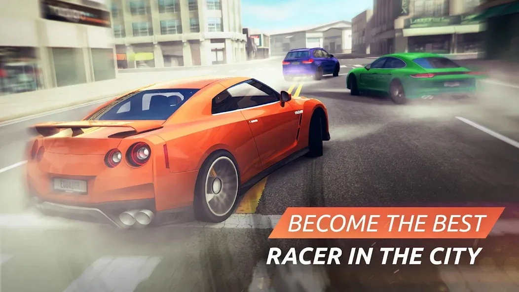 SRGT－Racing & Car Driving Game (СРГТ) МОД/Взлом [Меню, Бесконечные монеты и Открытые уровни] Screenshot 1