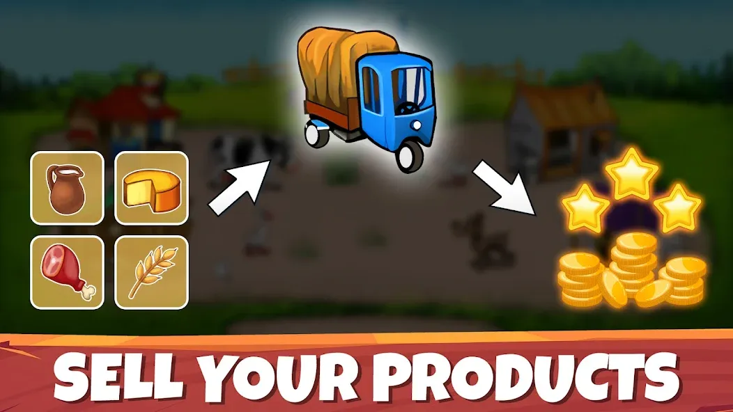 Farm Frenzy：Legendary Classics МОД/Взлом [Много монет, Открытые уровни и Мега MOD] Screenshot 3