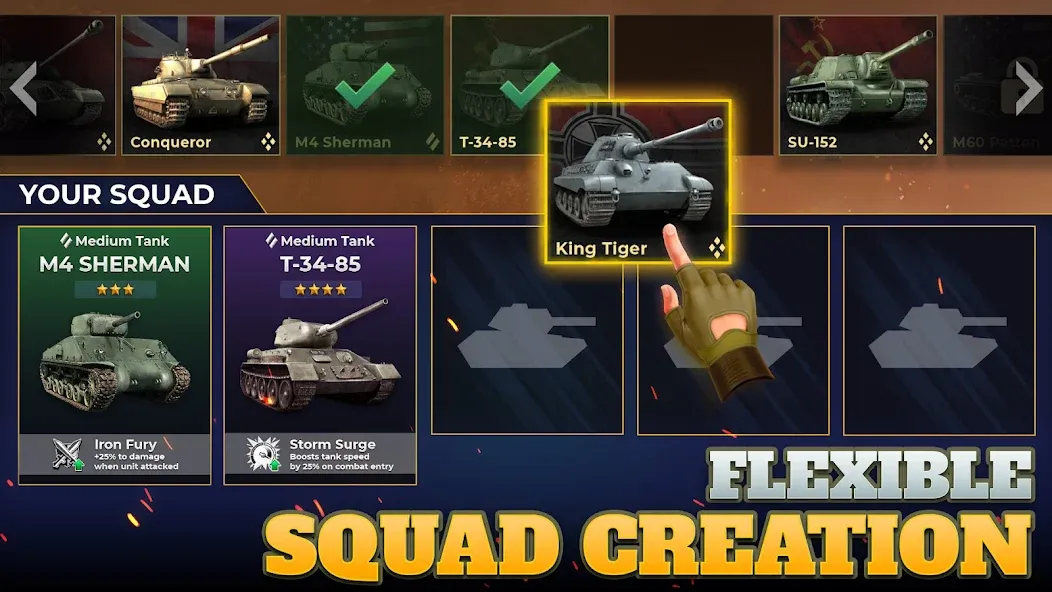 Tanks Charge: Online PvP Arena (Танковая атака) МОД/Взлом [Все открыто, Дополнительные деньги и Меню MOD] Screenshot 4