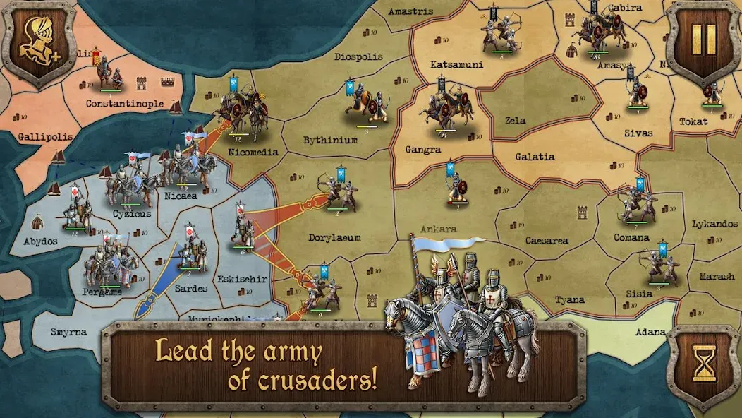 S&T: Medieval Wars МОД/Взлом [Деньги, Монеты и Меню MOD] Screenshot 2