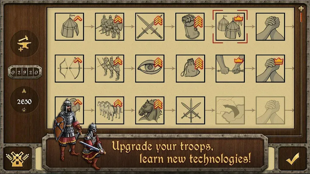 S&T: Medieval Wars МОД/Взлом [Деньги, Монеты и Меню MOD] Screenshot 4