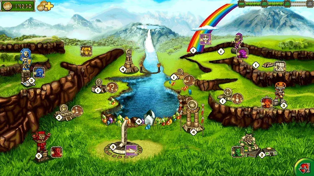 Treasure of Montezuma－wonder 3 МОД/Взлом [Деньги, Монеты и Меню MOD] Screenshot 2