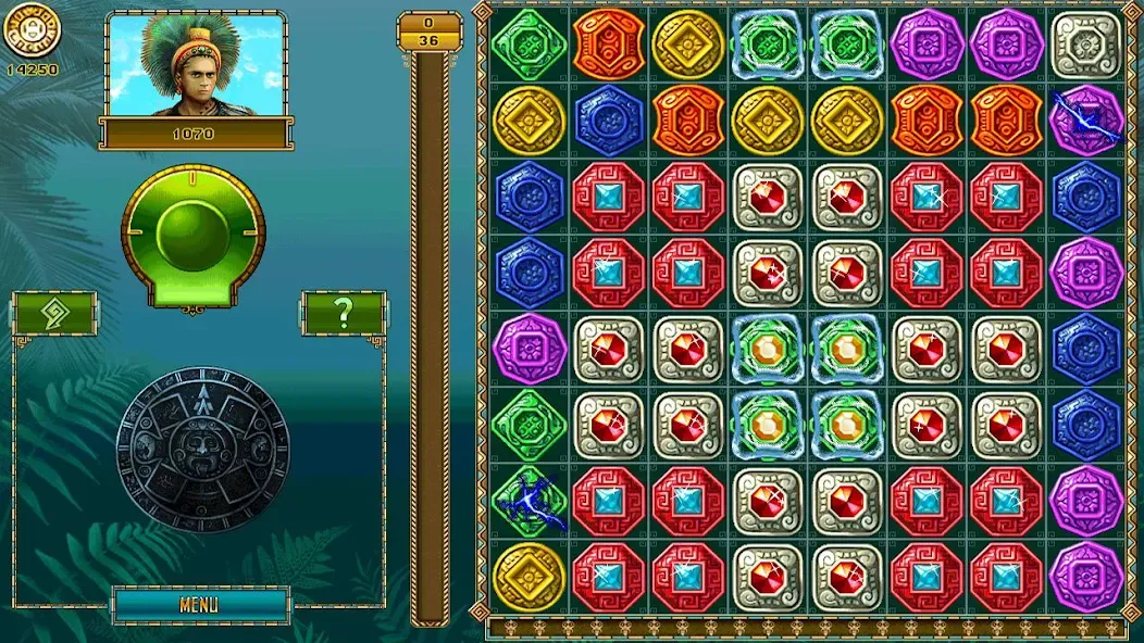 Treasure of Montezuma－wonder 3 МОД/Взлом [Деньги, Монеты и Меню MOD] Screenshot 3