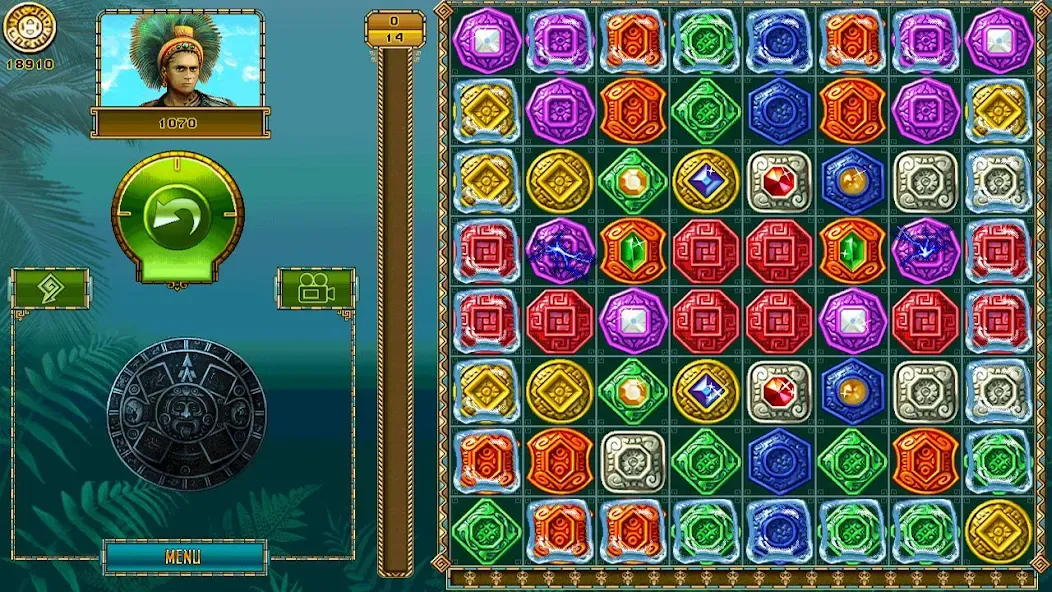Treasure of Montezuma－wonder 3 МОД/Взлом [Деньги, Монеты и Меню MOD] Screenshot 5